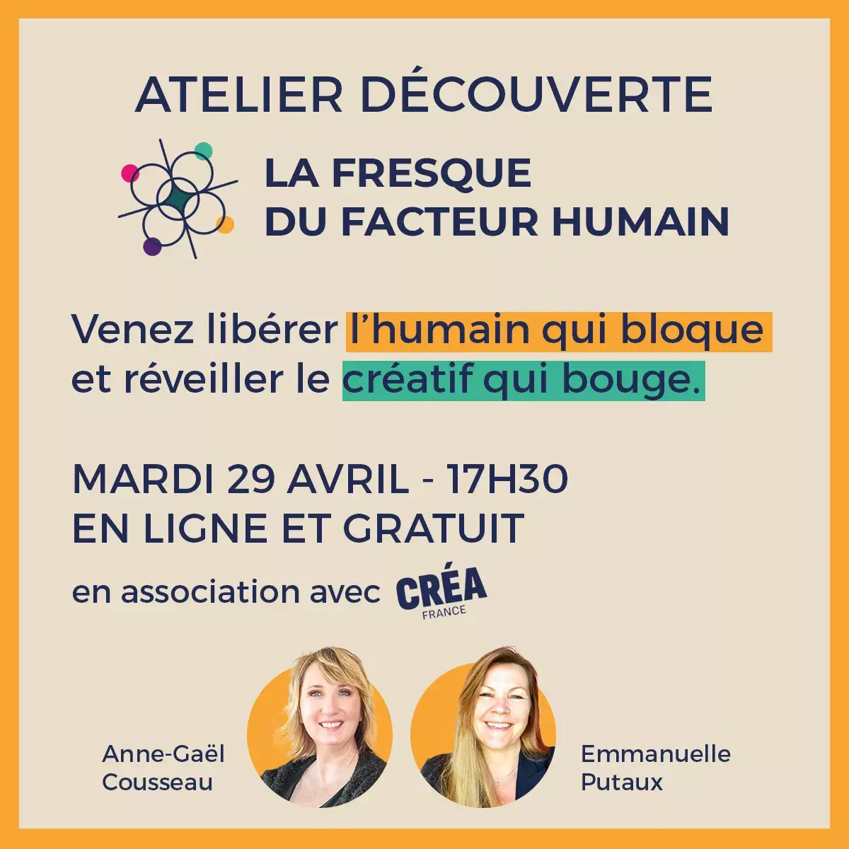 La Fresque du Facteur Humain le 29 avril 2025